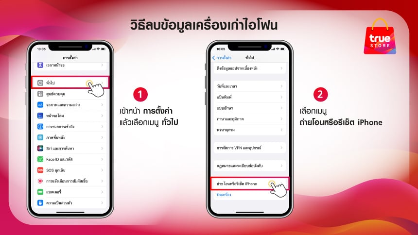 วิธีย้ายข้อมูลจากเครื่อง Android ไป iOS 1.เปิดเครื่งใหม่เลือกเมนู ย้ายข้อมูลมาจาก Android 2.เปิดเครื่องเก่าโหลดและเปิดแอป ย้ายไปยัง ios 3.แตะเครื่องใหม่ รอรับรหัส